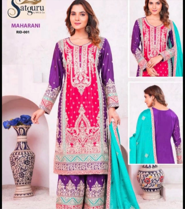 Party Wear Palazzo Suit