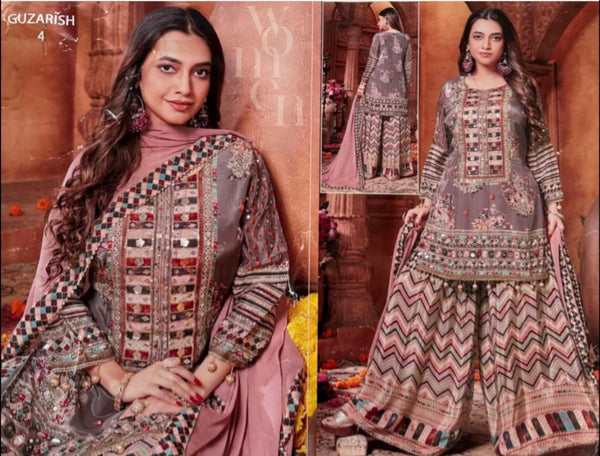 Pure Crepe Palazzo Suit