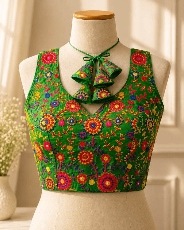 Embroidered Readymade Blouse
