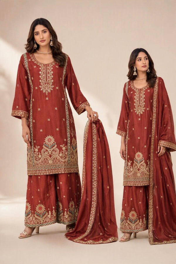 Party Wear Sharara Suit