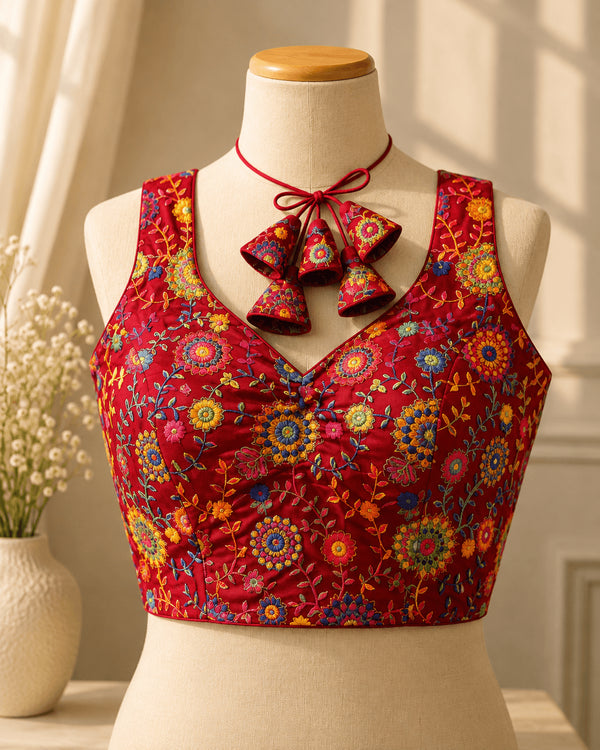Embroidered Readymade Blouse