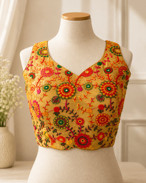 Embroidered Readymade Blouse